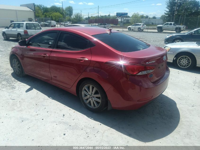 2015 HYUNDAI ELANTRA SE - KMHDH4AE7FU277804