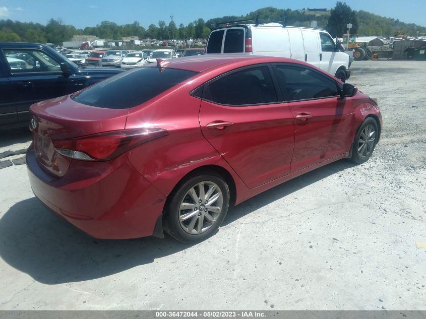 2015 HYUNDAI ELANTRA SE - KMHDH4AE7FU277804