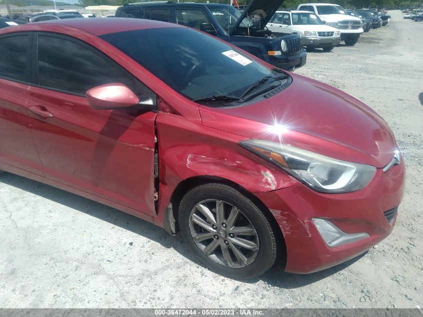 2015 HYUNDAI ELANTRA SE - KMHDH4AE7FU277804