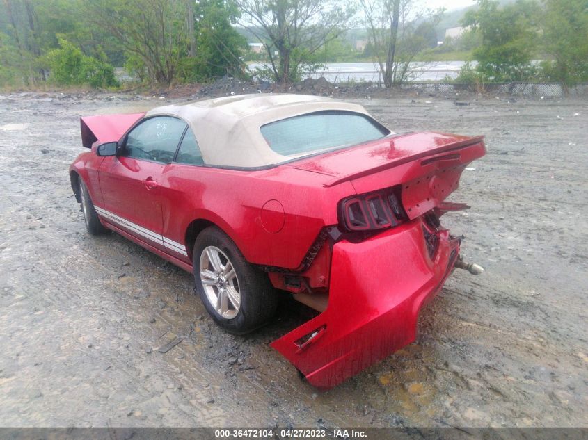 2013 FORD MUSTANG V6 - 1ZVBP8EM9D5204512