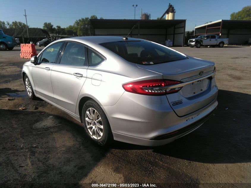 VIN 3FA6P0G77JR211339 2018 FORD FUSION S