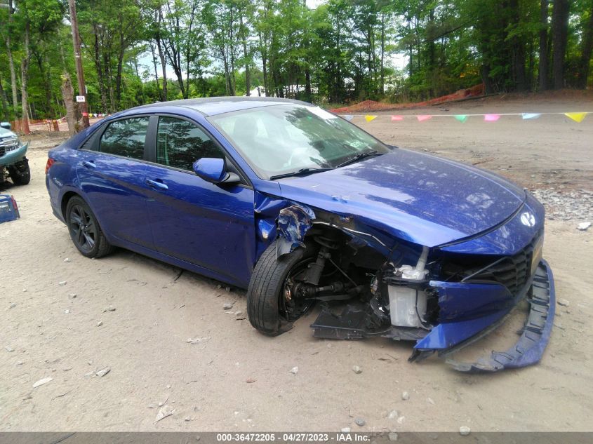 2021 HYUNDAI ELANTRA SEL - 5NPLS4AG7MH031099