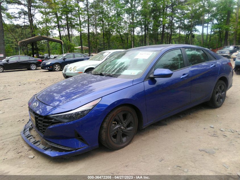 2021 HYUNDAI ELANTRA SEL - 5NPLS4AG7MH031099