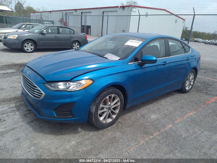 2020 FORD FUSION SE - 3FA6P0HD4LR229921