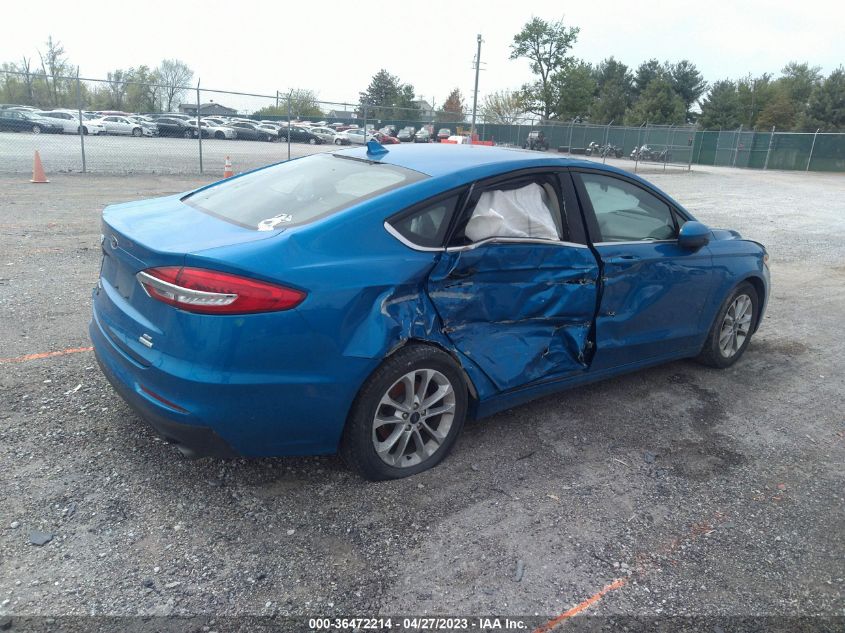 2020 FORD FUSION SE - 3FA6P0HD4LR229921