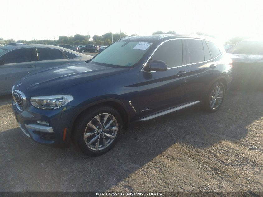 2018 BMW X3 XDRIVE30I - 5UXTR9C55JLC73757