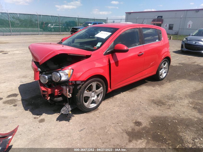 2015 CHEVROLET SONIC LTZ - 1G1JE6SB6F4194633