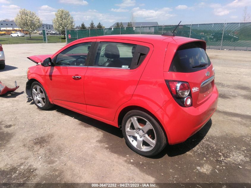 2015 CHEVROLET SONIC LTZ - 1G1JE6SB6F4194633