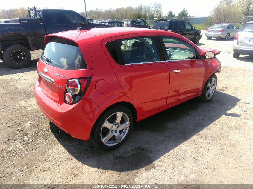 2015 CHEVROLET SONIC LTZ - 1G1JE6SB6F4194633
