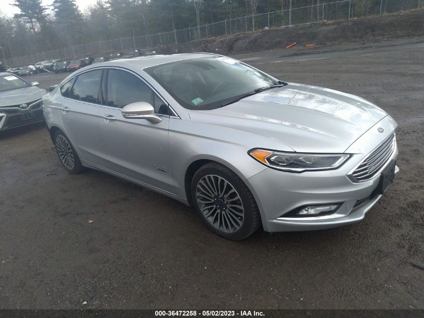 2017 FORD FUSION ENERGI TITANIUM - 3FA6P0SU2HR148156
