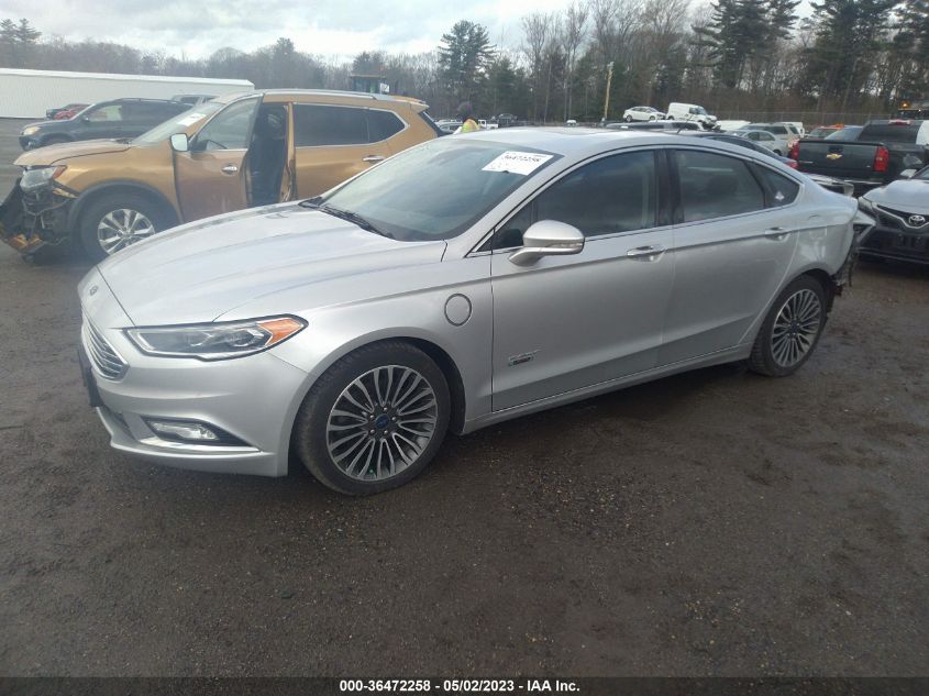 2017 FORD FUSION ENERGI TITANIUM - 3FA6P0SU2HR148156