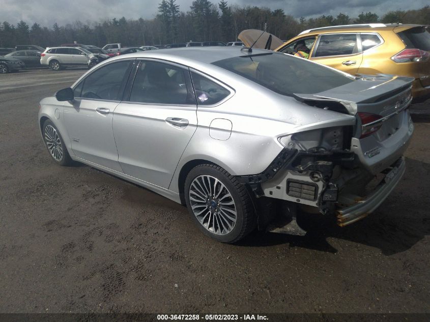 2017 FORD FUSION ENERGI TITANIUM - 3FA6P0SU2HR148156