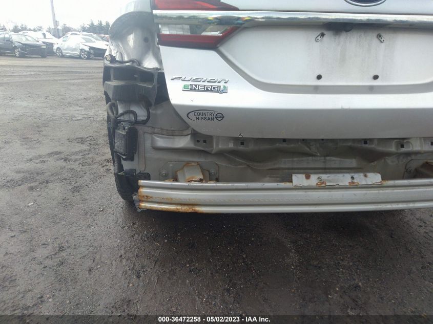 2017 FORD FUSION ENERGI TITANIUM - 3FA6P0SU2HR148156