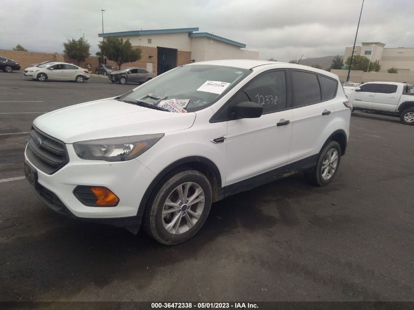 2018 FORD ESCAPE S - 1FMCU0F7XJUB28029