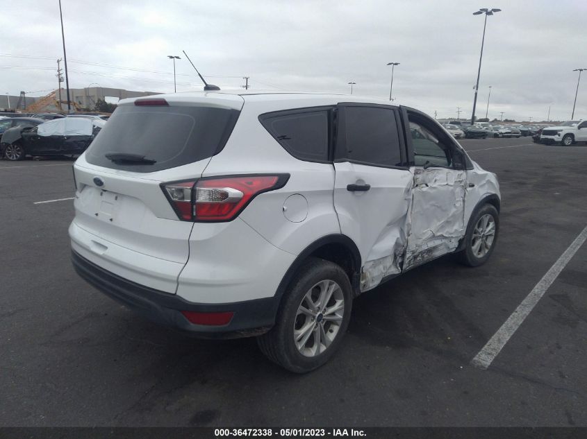 2018 FORD ESCAPE S - 1FMCU0F7XJUB28029