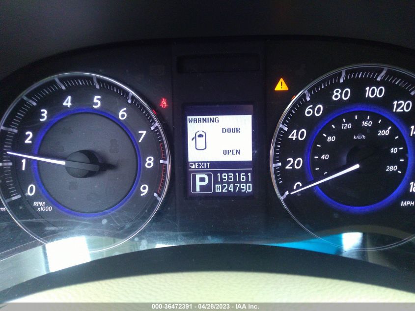 2013 INFINITI FX37 - JN8CS1MW4DM174586