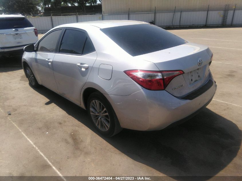 2014 TOYOTA COROLLA L/LE/S/S PLUS/LE PLUS - 5YFBURHE9EP092983