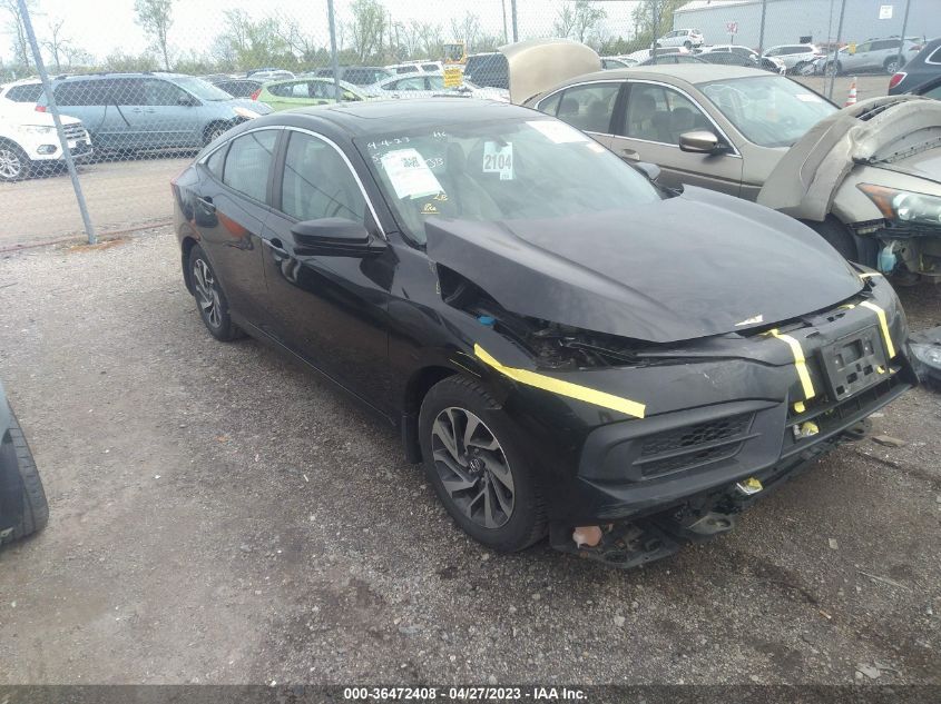 2017 HONDA CIVIC SEDAN EX - 19XFC2F78HE033638