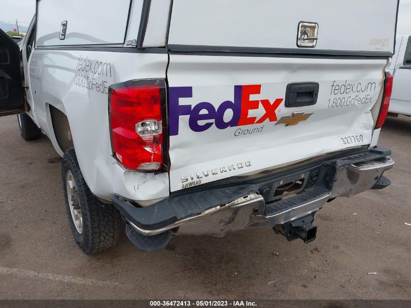 2016 CHEVROLET SILVERADO 2500HD LT - 1GC0KVEG4GZ121939