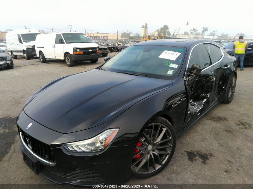 2015 MASERATI GHIBLI S Q4 ZAM57RTA9F1150147