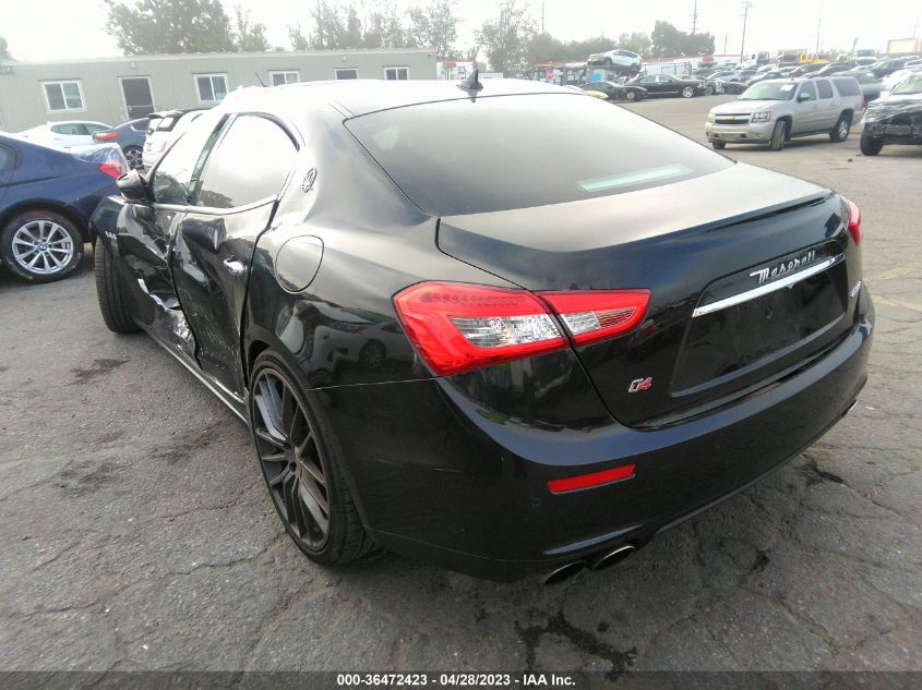 2015 MASERATI GHIBLI S Q4 ZAM57RTA9F1150147