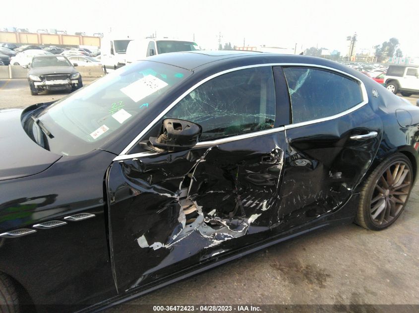 2015 MASERATI GHIBLI S Q4 ZAM57RTA9F1150147