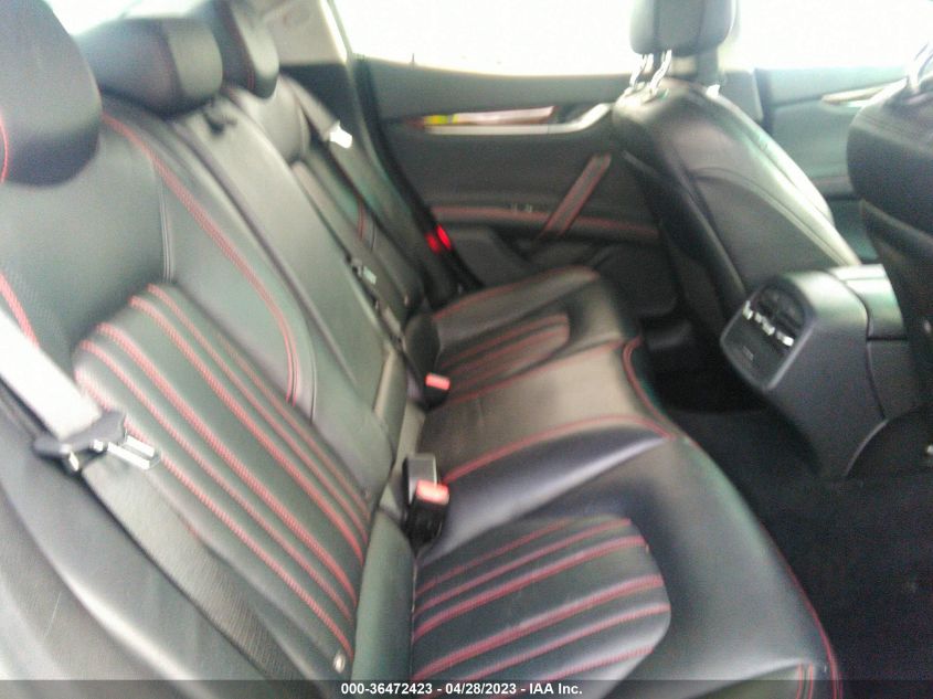 2015 MASERATI GHIBLI S Q4 ZAM57RTA9F1150147