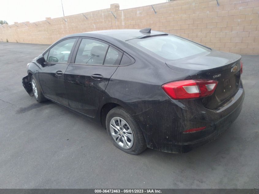 2019 CHEVROLET CRUZE LS - 1G1BC5SM6K7150100