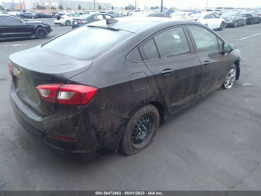 2019 CHEVROLET CRUZE LS - 1G1BC5SM6K7150100