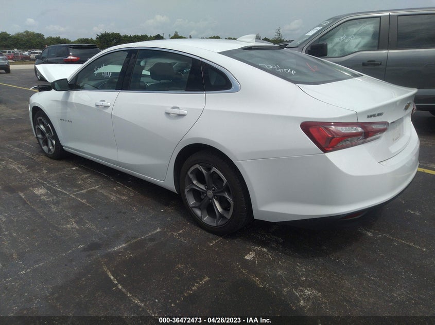 VIN 1G1ZD5ST1MF045492 2021 CHEVROLET MALIBU LT
