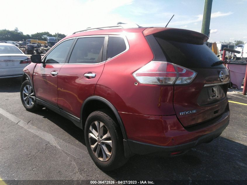 2015 NISSAN ROGUE SV - KNMAT2MT9FP546484