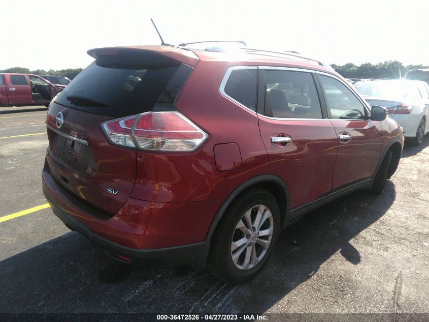 2015 NISSAN ROGUE SV - KNMAT2MT9FP546484
