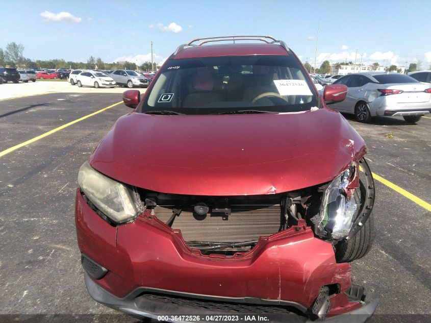 2015 NISSAN ROGUE SV - KNMAT2MT9FP546484