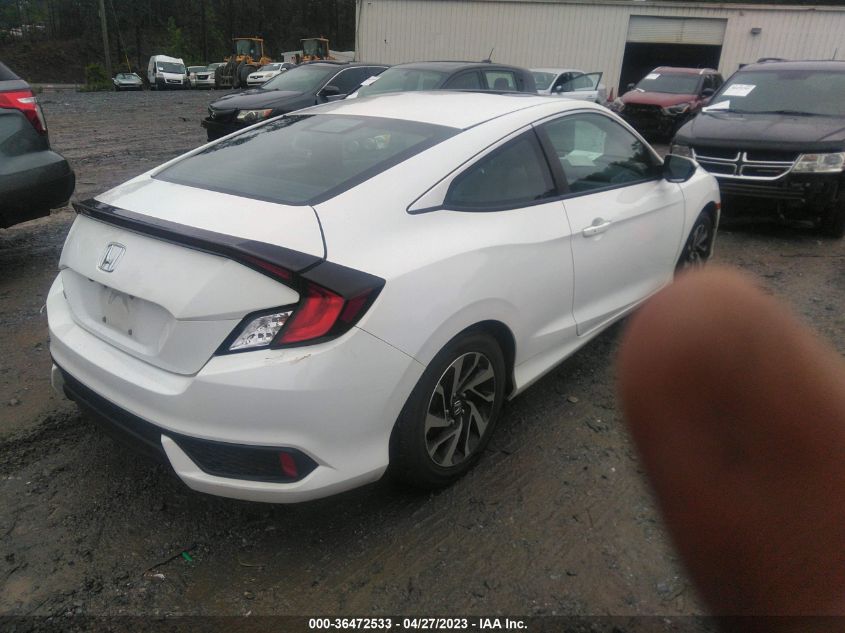 2018 HONDA CIVIC COUPE LX-P - 2HGFC4B02JH305486