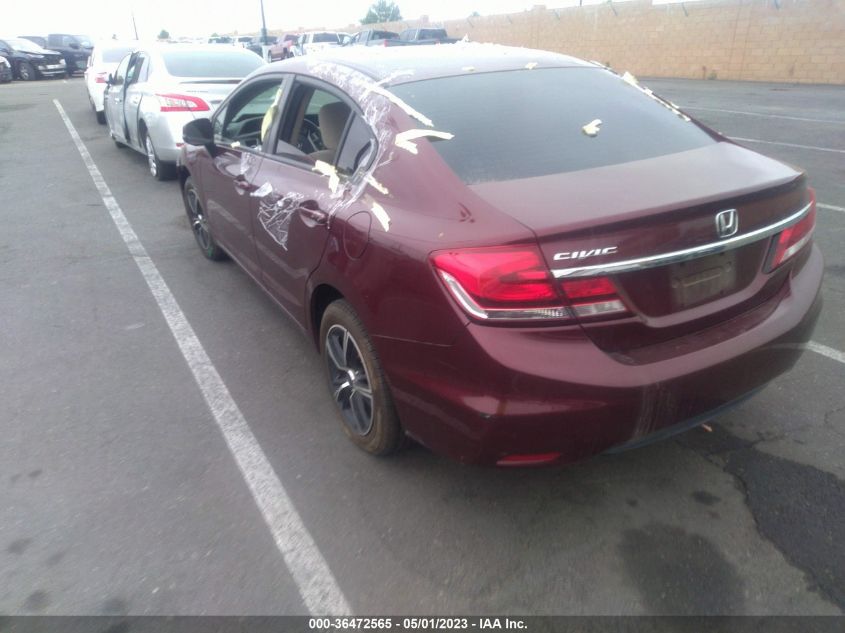 2013 HONDA CIVIC SDN LX - 2HGFB2F50DH599472