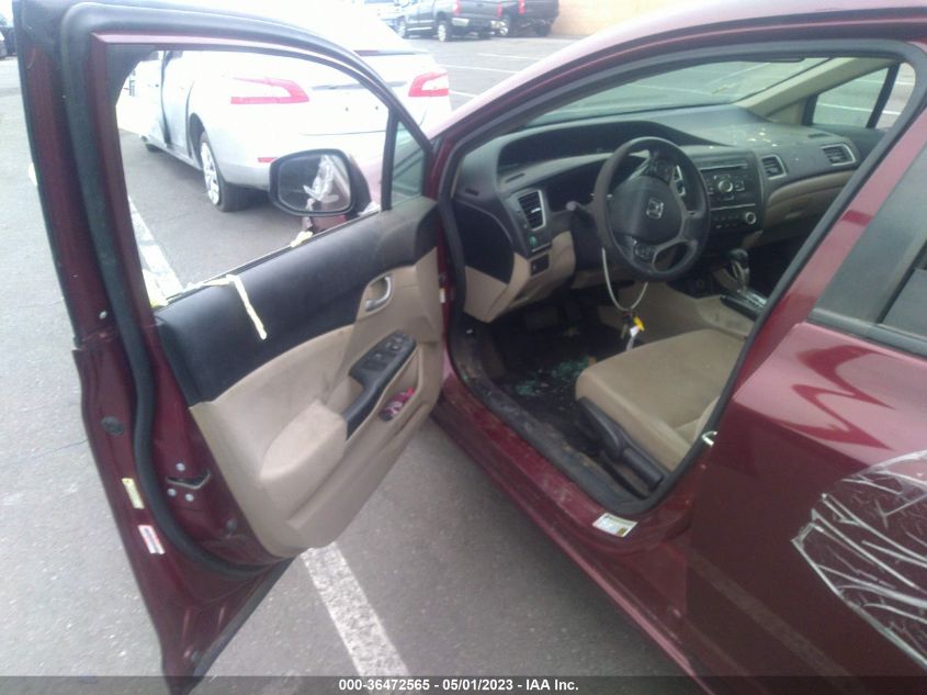 2013 HONDA CIVIC SDN LX - 2HGFB2F50DH599472
