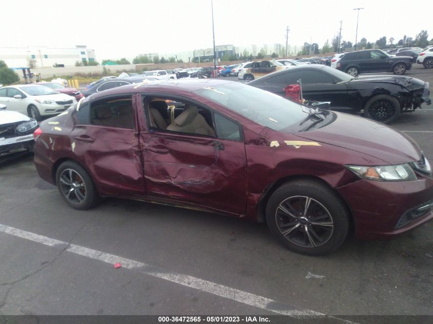 2013 HONDA CIVIC SDN LX - 2HGFB2F50DH599472