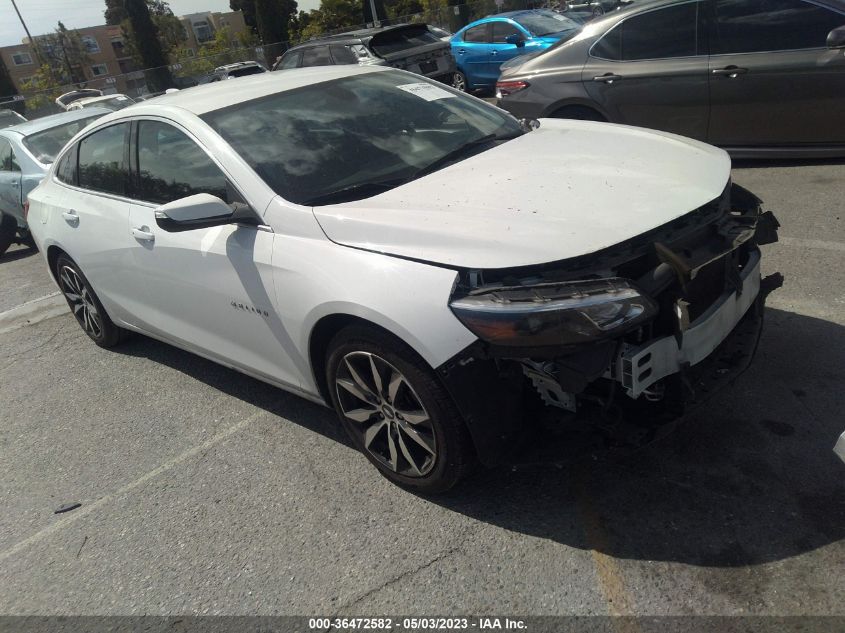 2018 CHEVROLET MALIBU LT - 1G1ZD5ST7JF211994