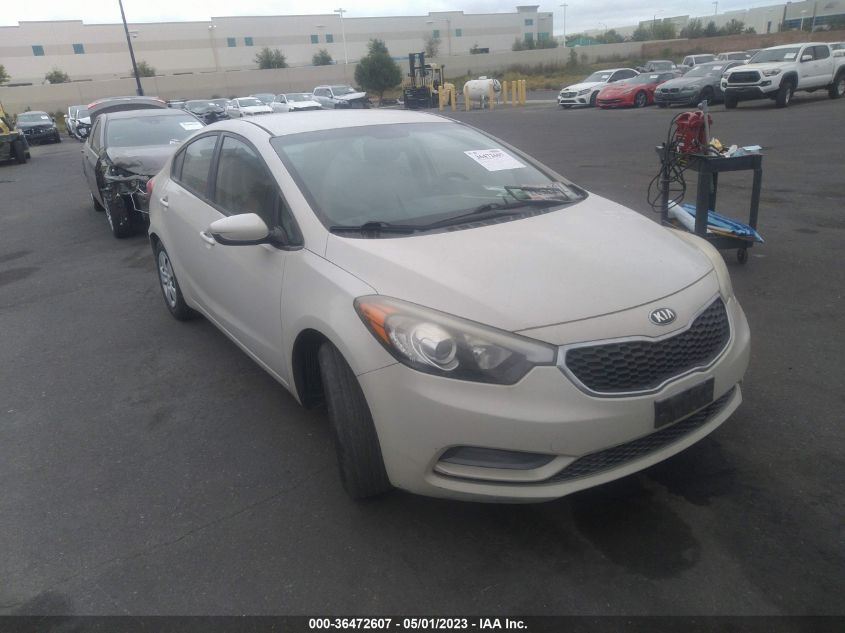 2015 KIA FORTE LX - KNAFK4A65F5334600
