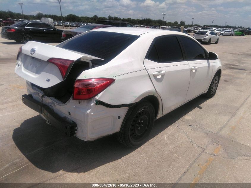 2019 TOYOTA COROLLA LE - 5YFBURHE2KP865224