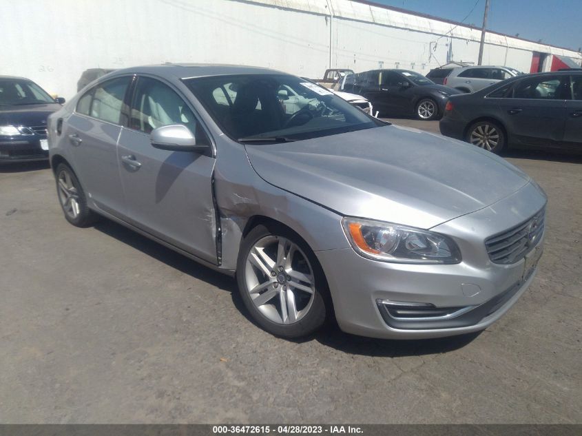 2015 VOLVO S60 T5 DRIVE-E PREMIER - YV126MFB7F1315754