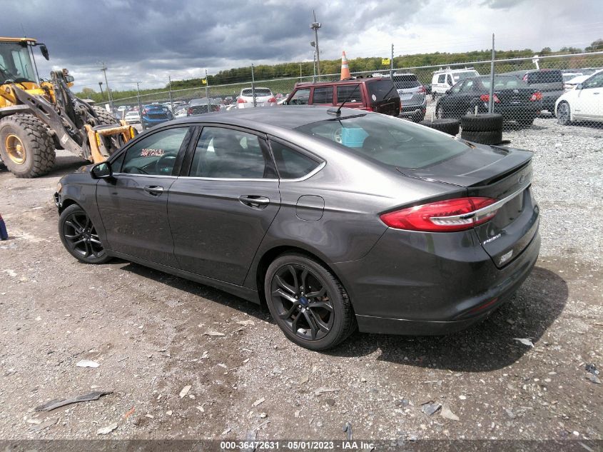 2018 FORD FUSION SE - 3FA6P0H75JR106457