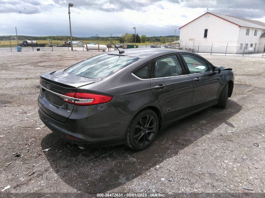 2018 FORD FUSION SE - 3FA6P0H75JR106457