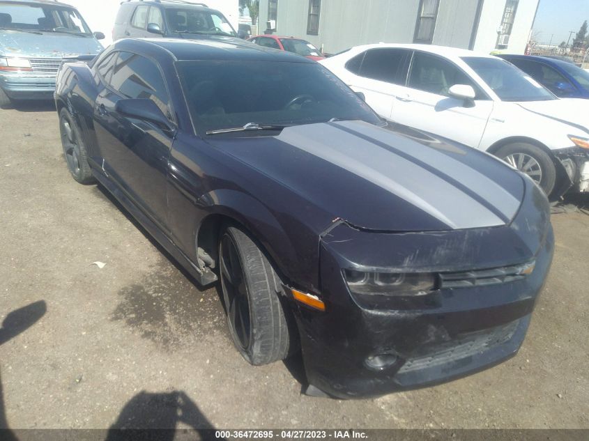 2014 CHEVROLET CAMARO LT - 2G1FB1E35E9254127