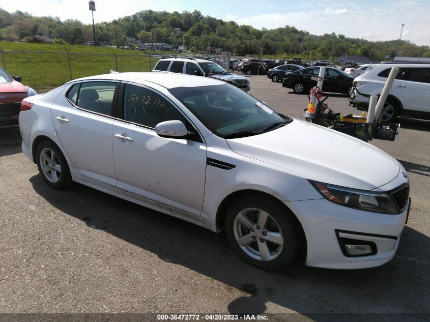 2015 KIA OPTIMA LX - KNAGM4A71F5612383