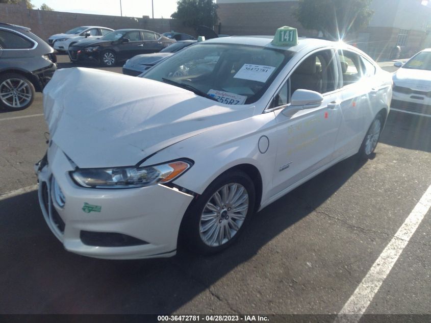 2015 FORD FUSION ENERGI SE LUXURY - 3FA6P0PU6FR206419