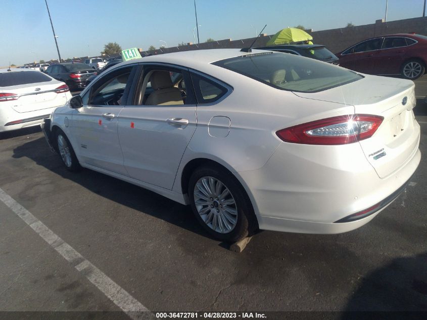 2015 FORD FUSION ENERGI SE LUXURY - 3FA6P0PU6FR206419