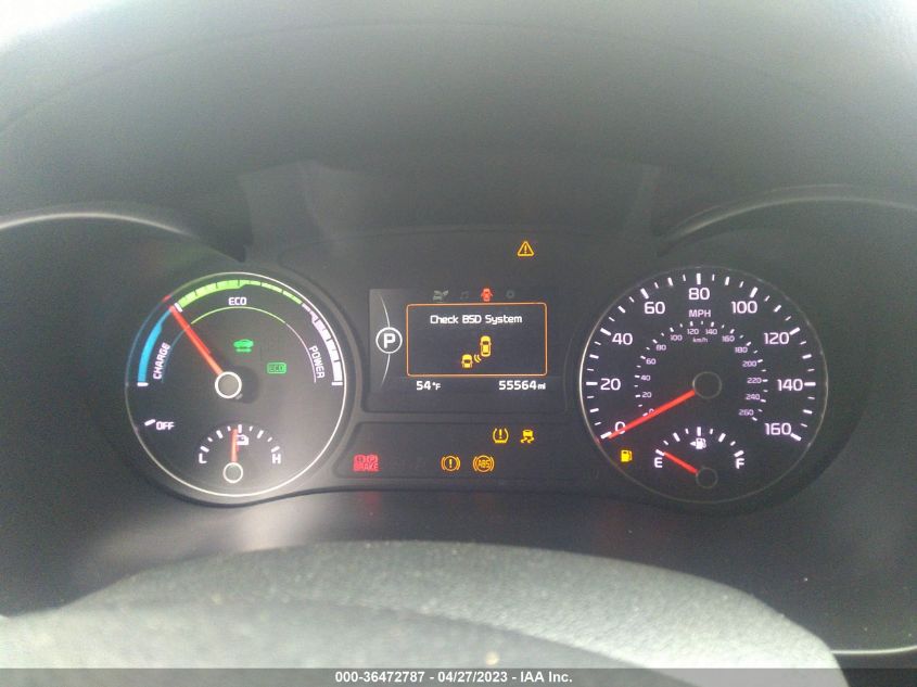 2017 KIA OPTIMA HYBRID BASE - KNAGT4LE0H5014805