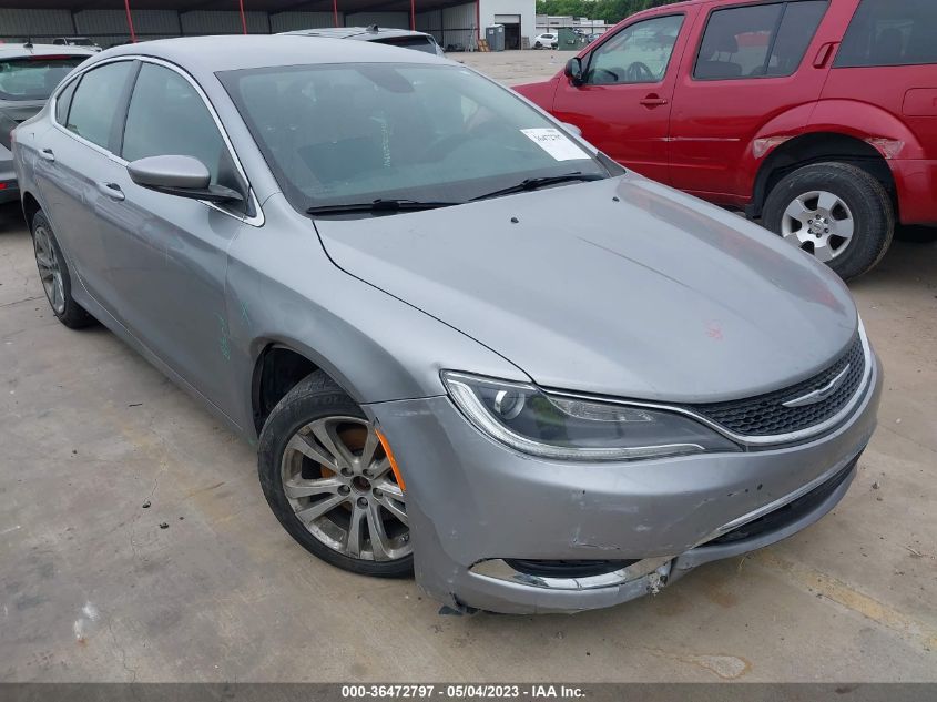2016 CHRYSLER 200 LIMITED - 1C3CCCAB3GN126506