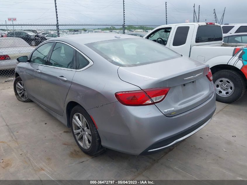 2016 CHRYSLER 200 LIMITED - 1C3CCCAB3GN126506